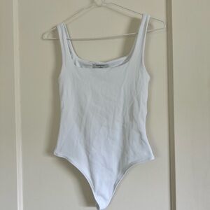 babaton rib knit bodysuit